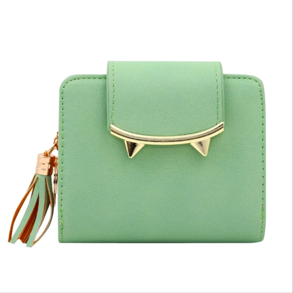 Cute Bi-fold wallet 💚 - Picture 1 of 9